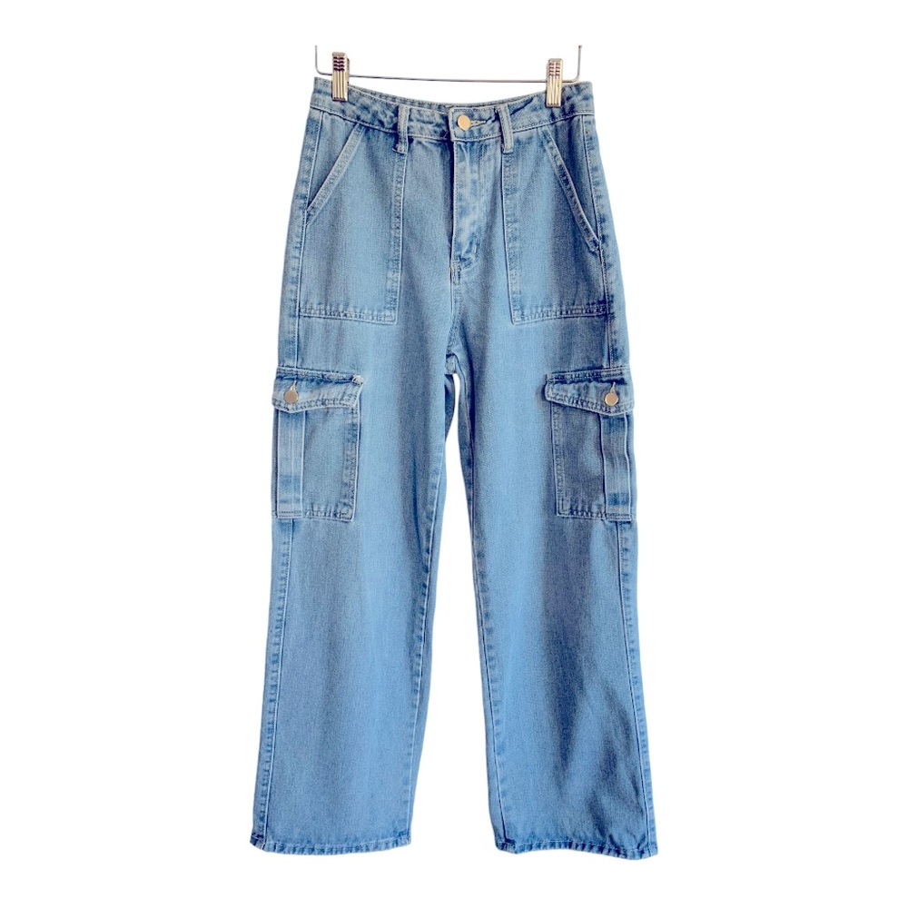 SHEIN Wide leg Carpenter Jeans Sz XS